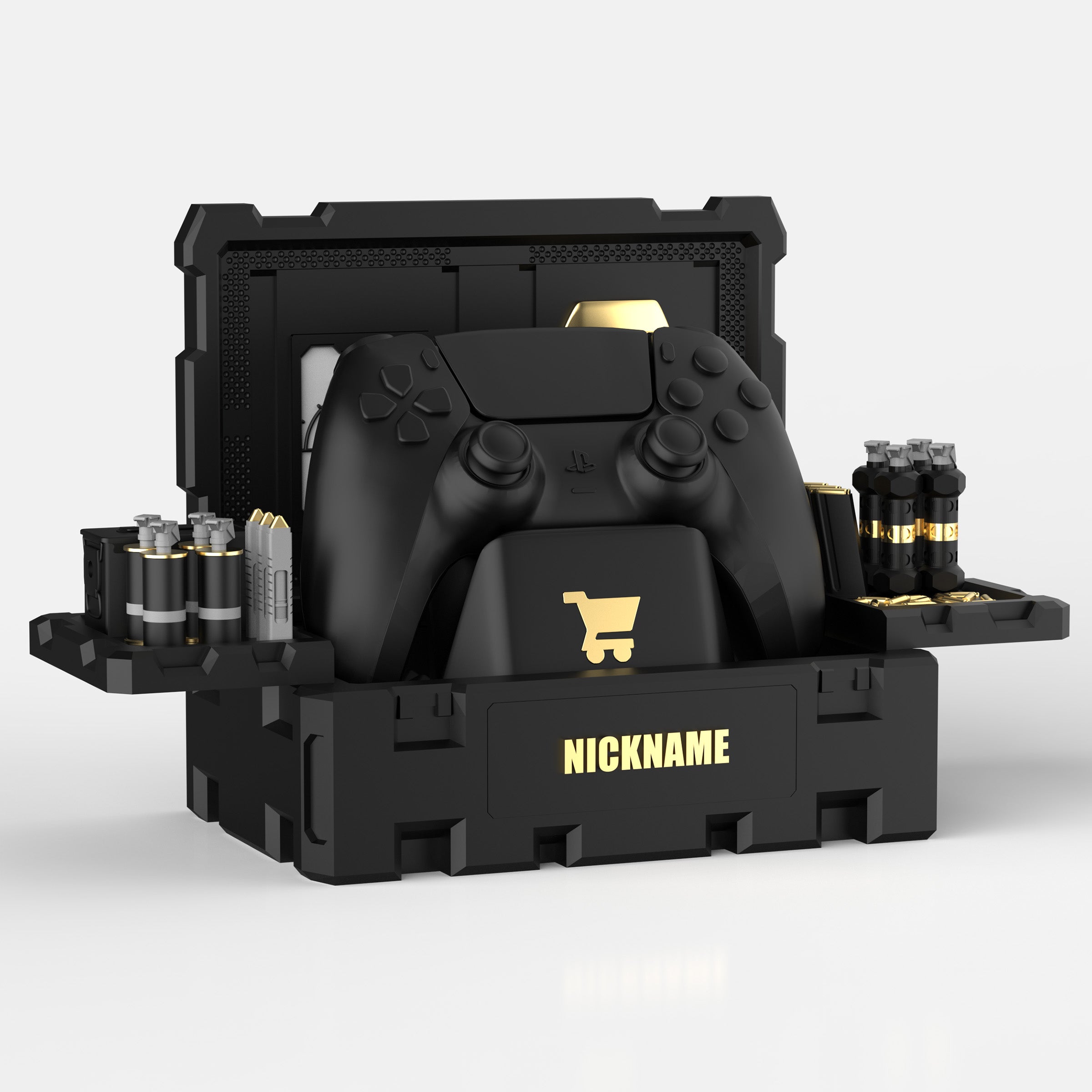 Warzone Porta Pad - Black Edition (con SuperCharge)