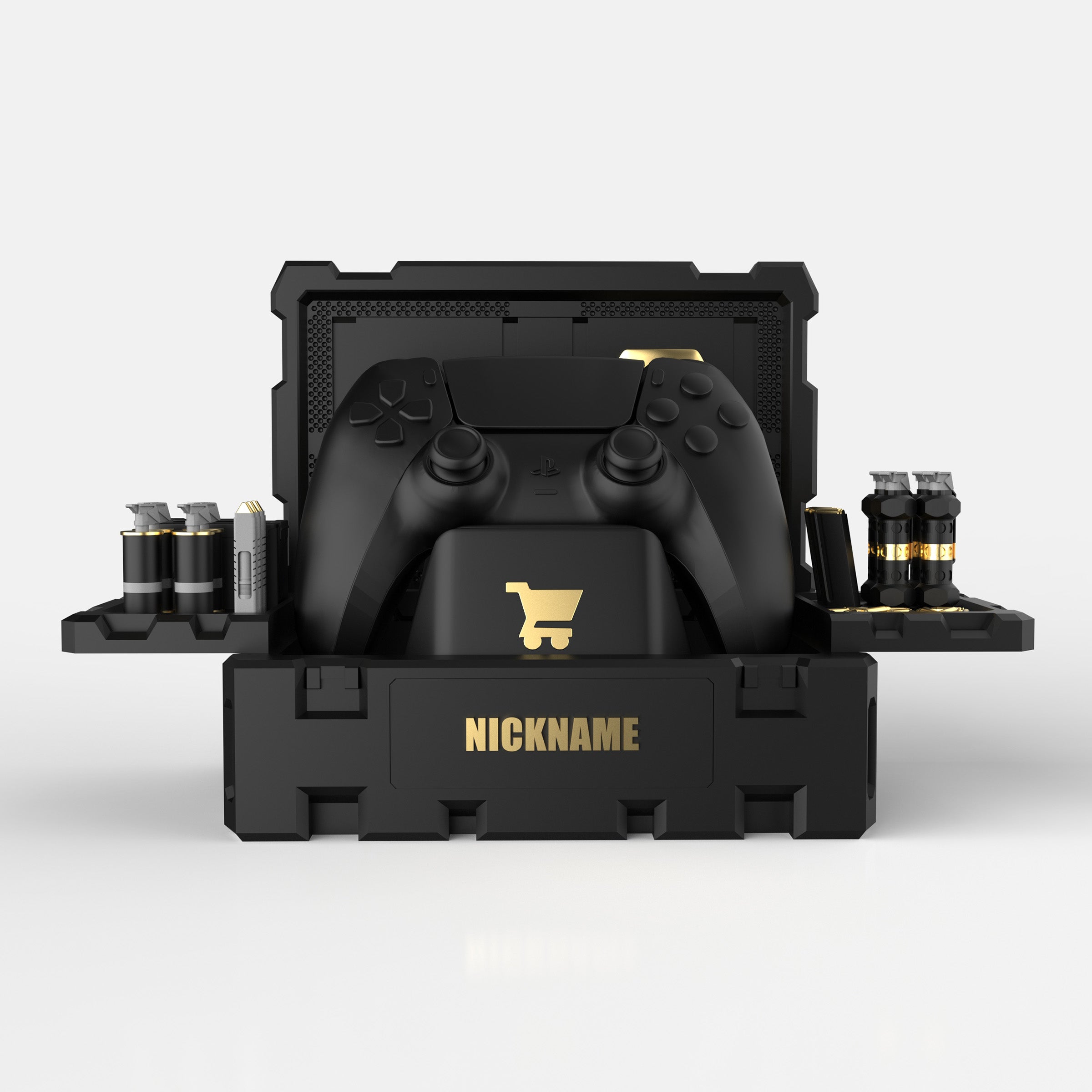 Warzone Porta Pad - Black Edition (con SuperCharge)