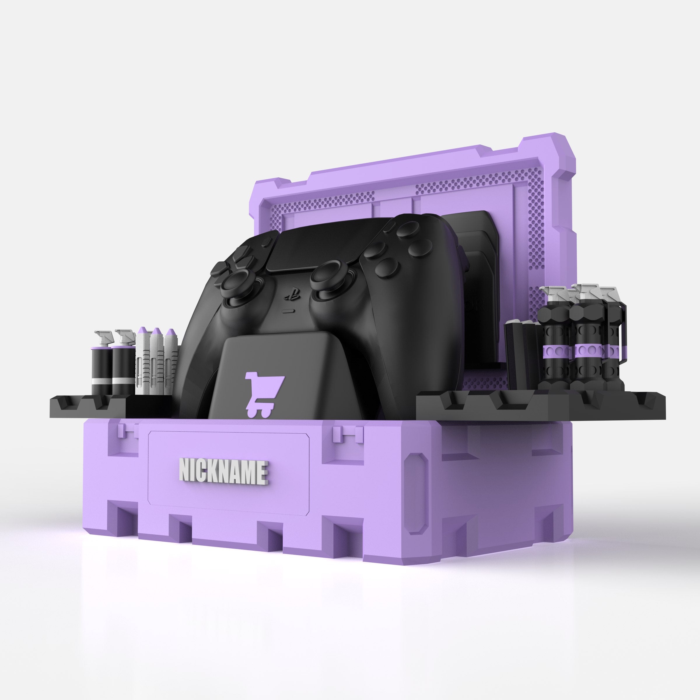 Warzone Porta Pad - Purple Edition (con SuperCharge)