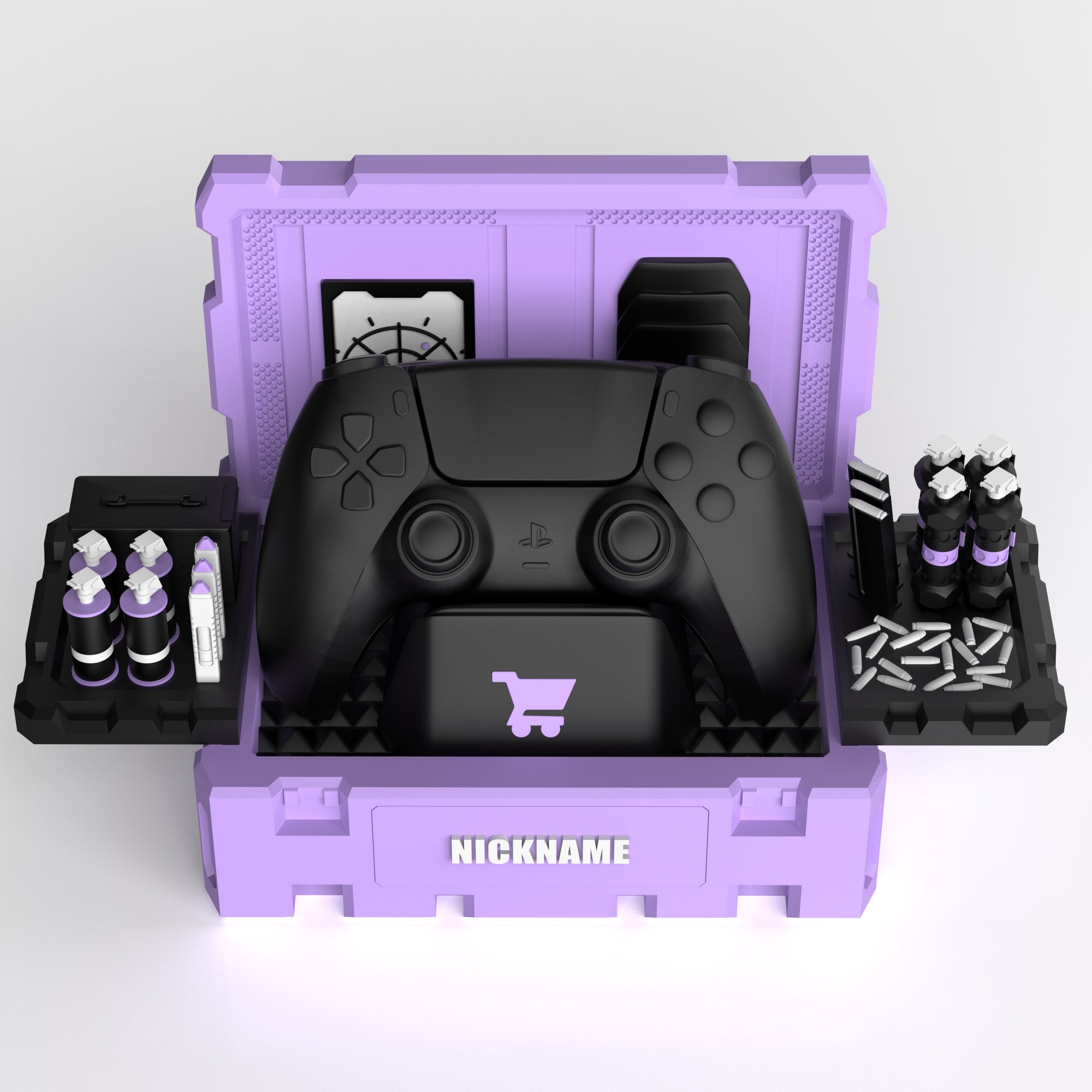 Warzone Porta Pad - Purple Edition (con SuperCharge)