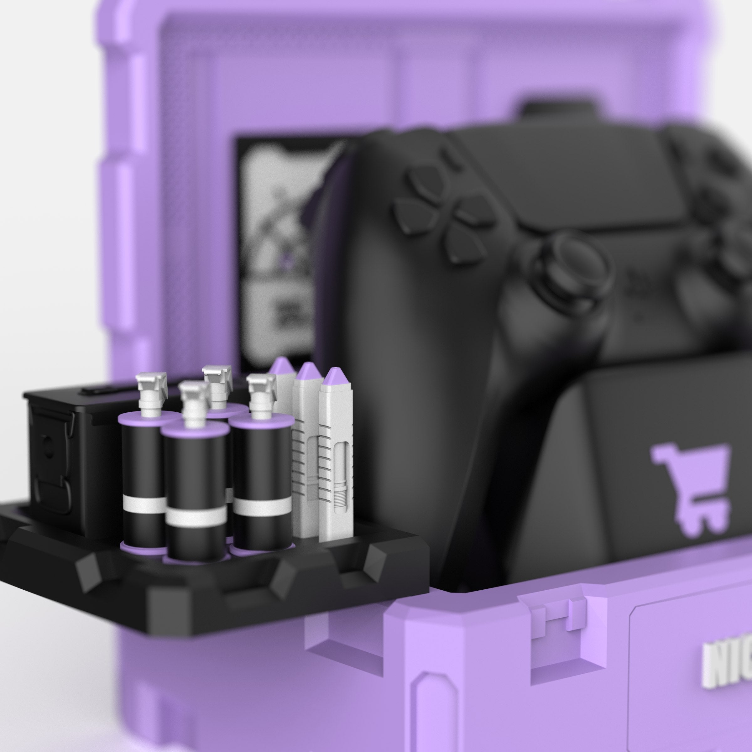Warzone Porta Pad - Purple Edition (con SuperCharge)