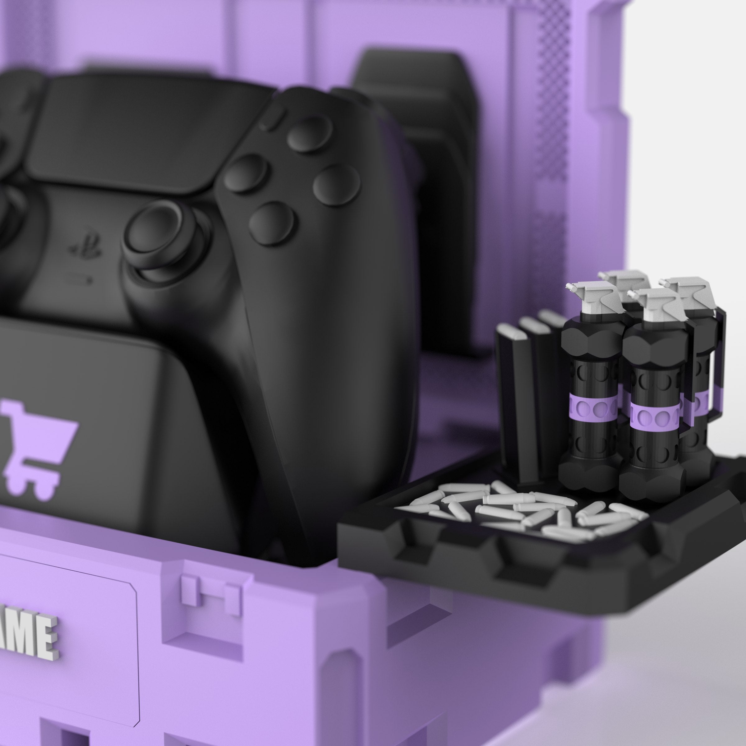 Warzone Porta Pad - Purple Edition (con SuperCharge)